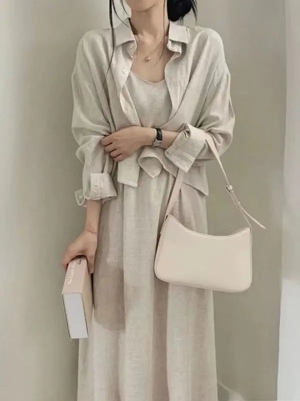 Chamarra Manga Larga Vintage Elegante