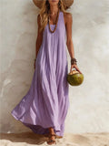 Vestido Lino Casual