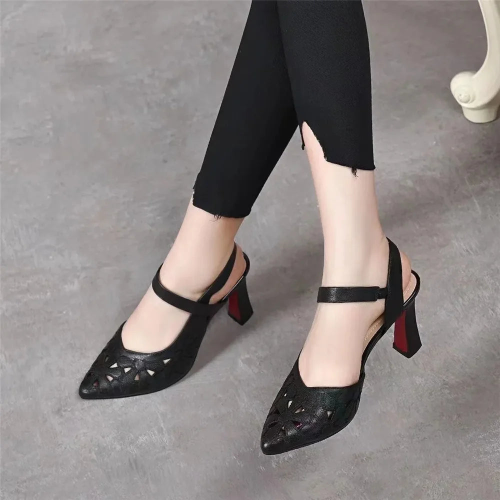Tacones Piel