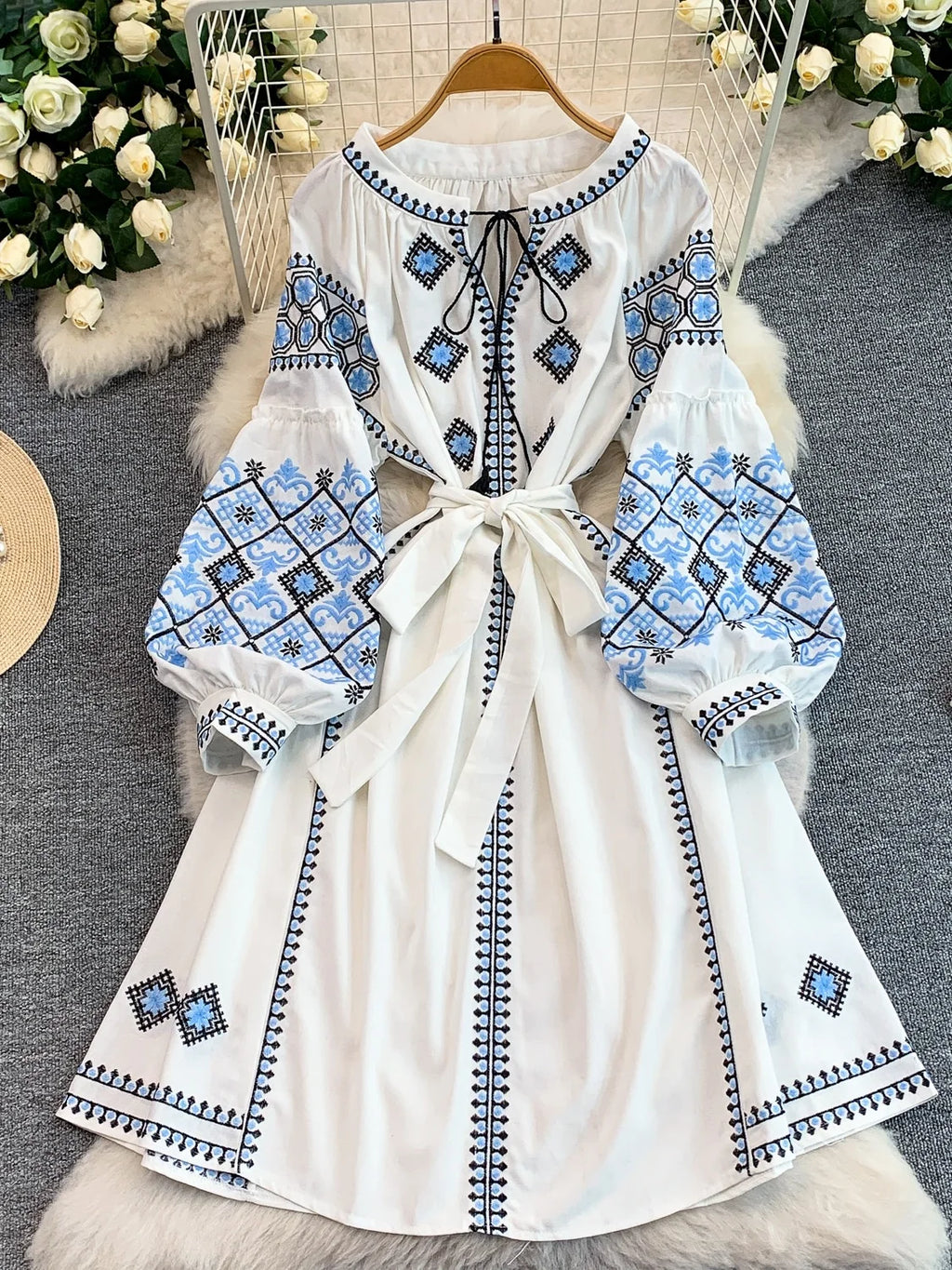 Vestido Línea A Casual