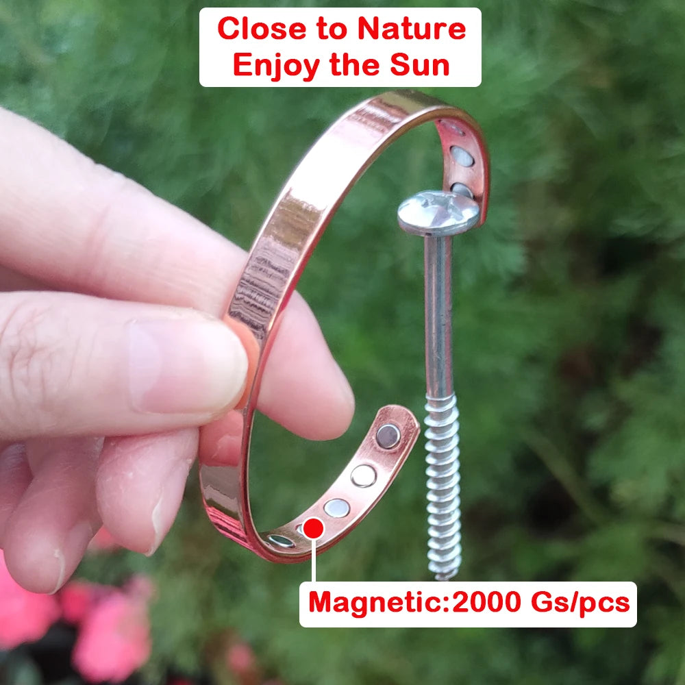Pulsera de Cobre Magnética