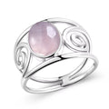 Anillo de Plata con Amatista