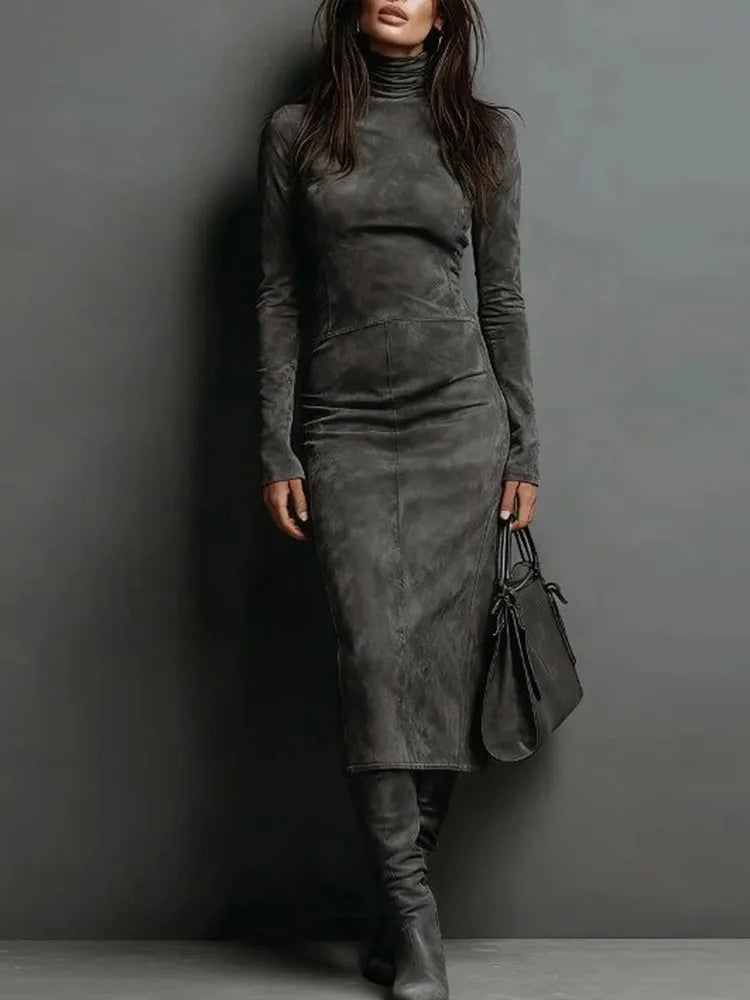 Vestido Manga Larga Sexy