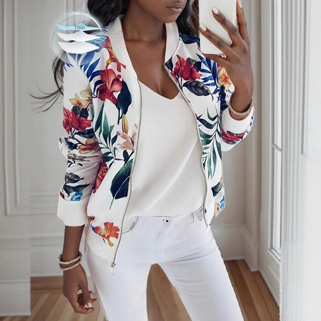 Chamarra Estampado Casual