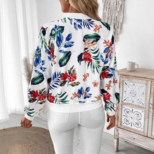 Chamarra Estampado Casual