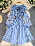 Vestido Línea A Casual