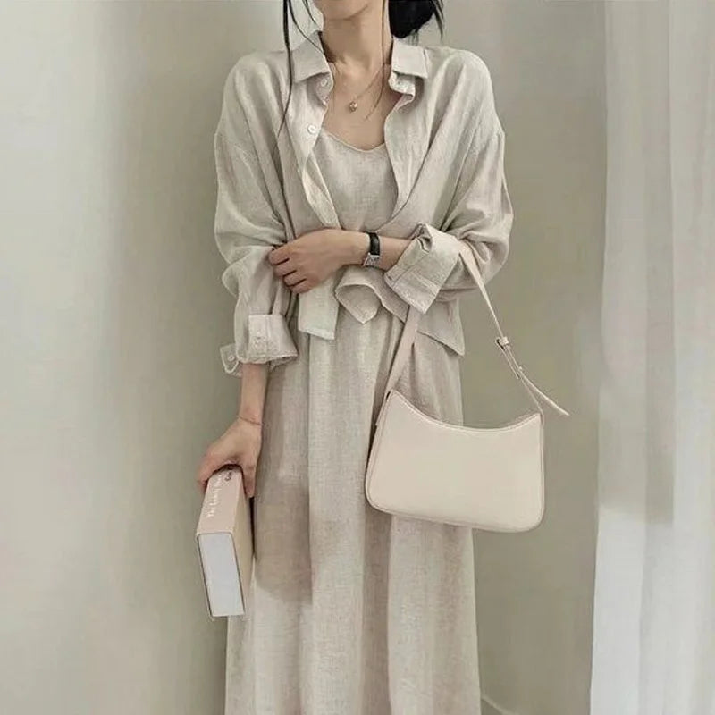 Chamarra Manga Larga Vintage Elegante