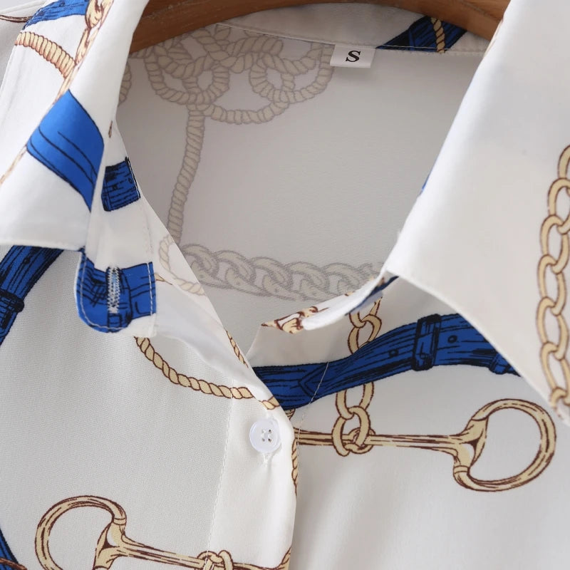 Vestido Cuello V Oversize Manga Larga